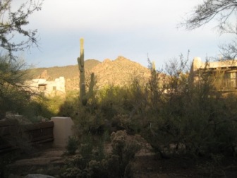 The Boulders Resort view from our casita